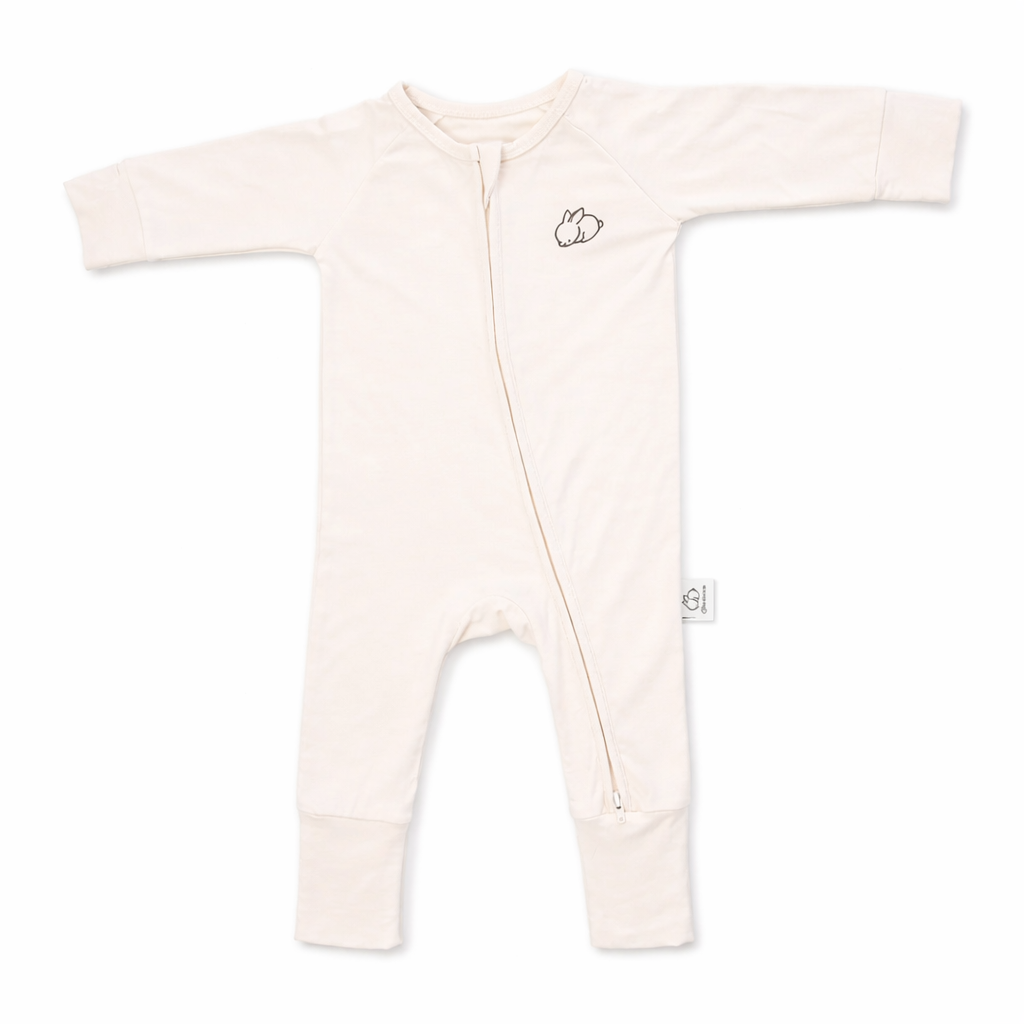 Zip-Up Baby Onesie