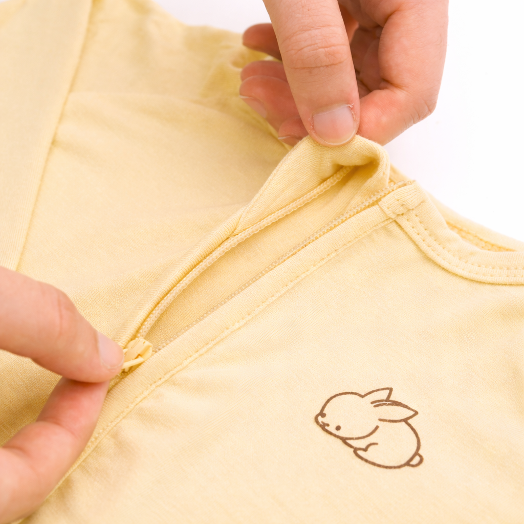 Zip-Up Baby Onesie