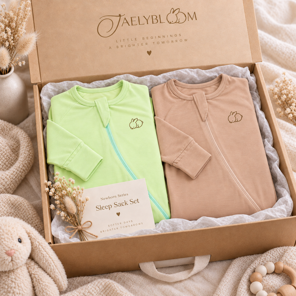 Newborn Series - Sleep Sack Set