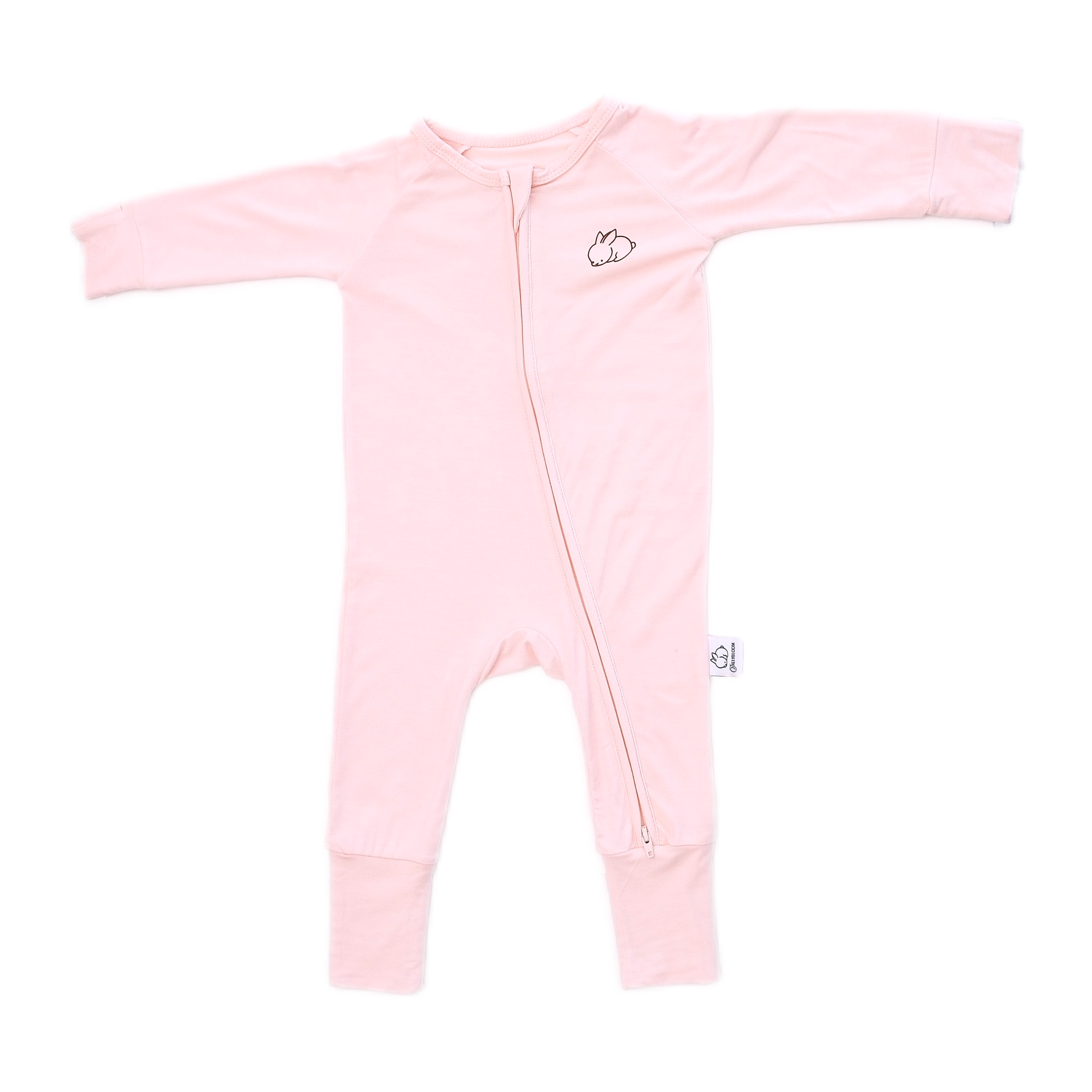 Zip-Up Baby Onesie