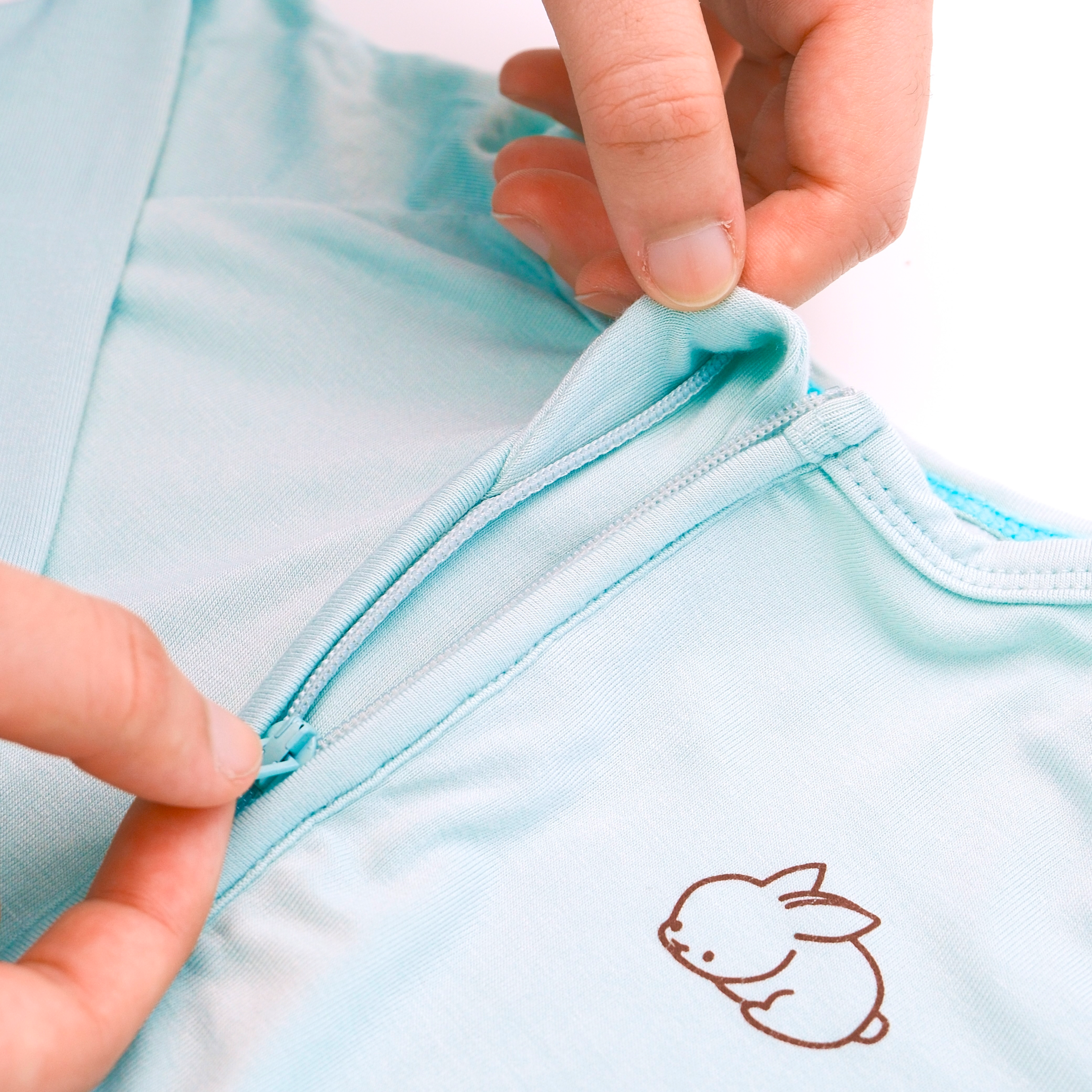 Zip-Up Baby Onesie