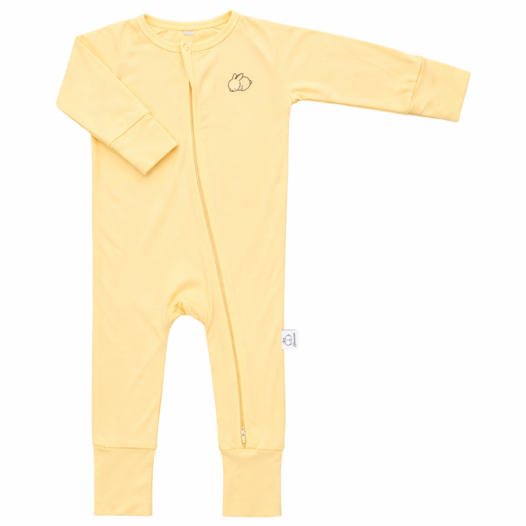 Zip-Up Baby Onesie