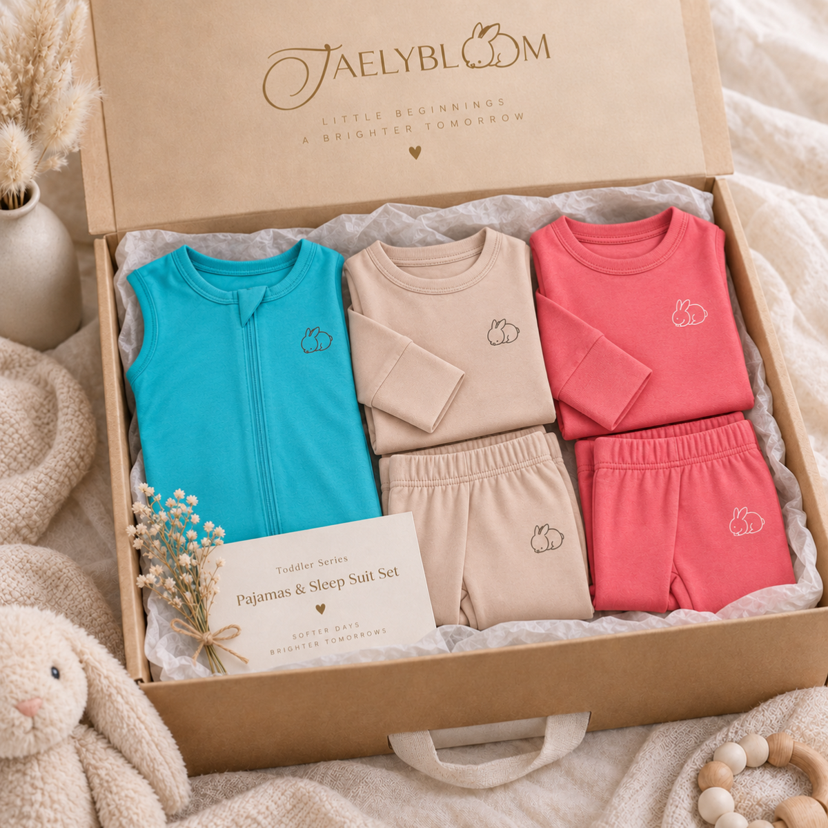 Toddler Series - Pajamas & Sleep Suit Set